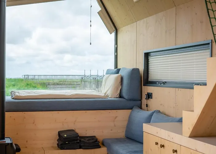 Nyaraló Tiny House Pioneer 19 Zur Meerseite - Tiny Village Harlesiel *